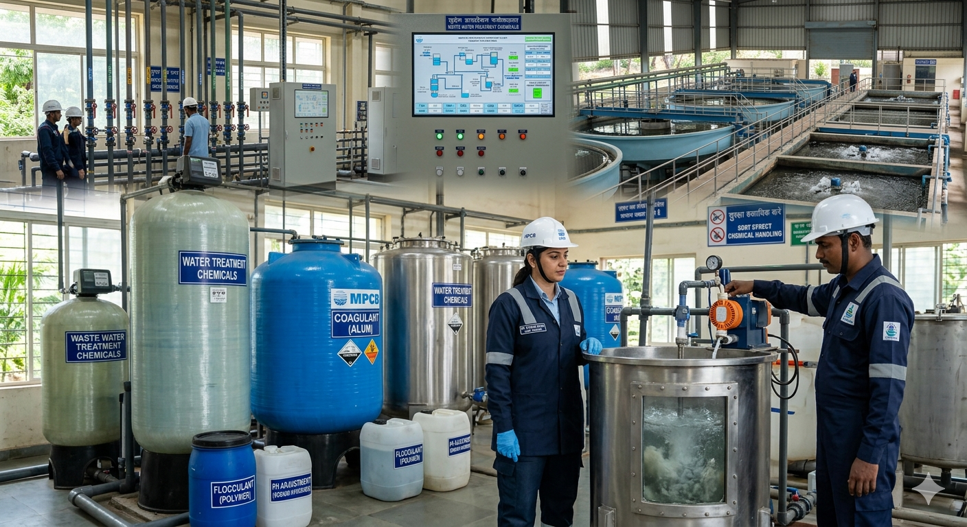 Home water & waste water treatment chemical